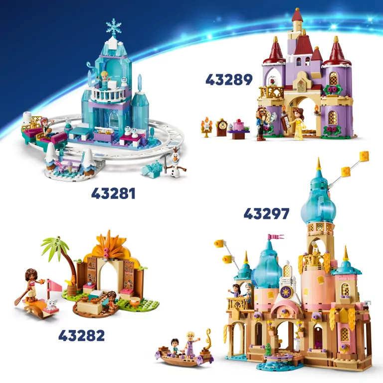 LEGO® Zamek Kopciuszka i jej zwierzęcych przyjaciół 43283 - tantis.pl