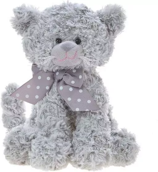Kot Beatrice szary 25cm - tantis.pl