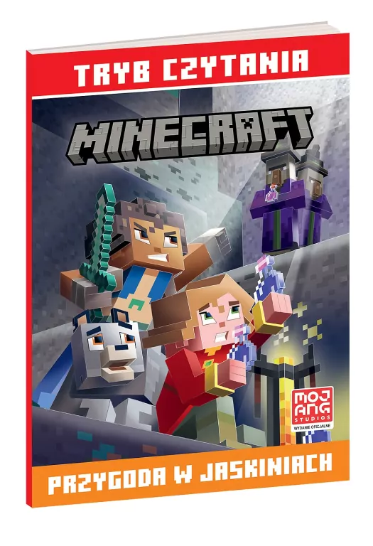 Przygoda w jaskiniach. Minecraft. Tryb czytania - tantis.pl