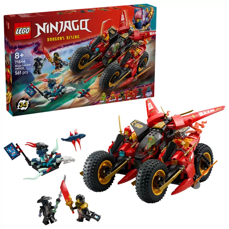 LEGO® Ninjago. Pojazd bojowy ninja 71844 - tantis.pl