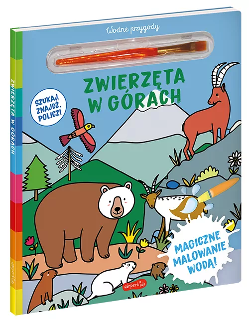 Zwierzęta w górach. Wodne przygody. Akademia Mądrego Dziecka - tantis.pl