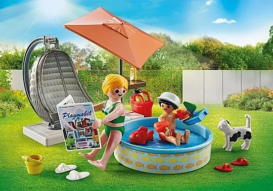 Playmobil 71476 Wodna zabawa w ogrodzie - tantis.pl