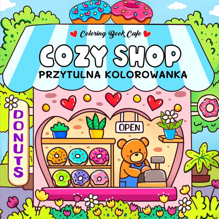 Cozy Shop. Przytulna kolorowanka - tantis.pl