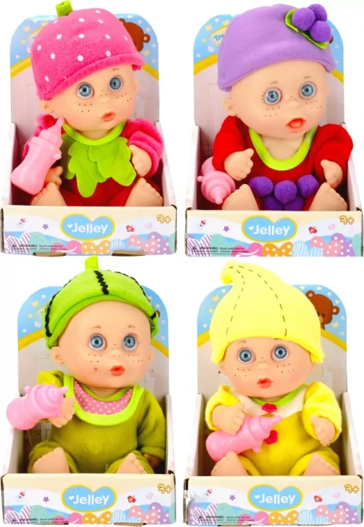 Lalka bobas 24cm owocki MIX - tantis.pl