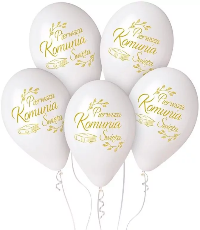 Balony Pierwsza Komunia 32cm - tantis.pl