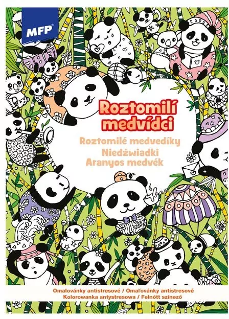 Kolorowanka antystresowa. Niedźwiadki - tantis.pl