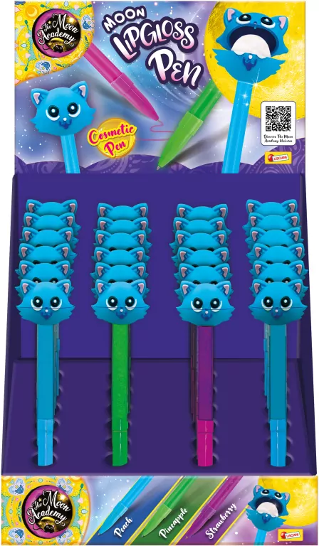 Długopis z błyszczykiem. Moon Academy - tantis.pl