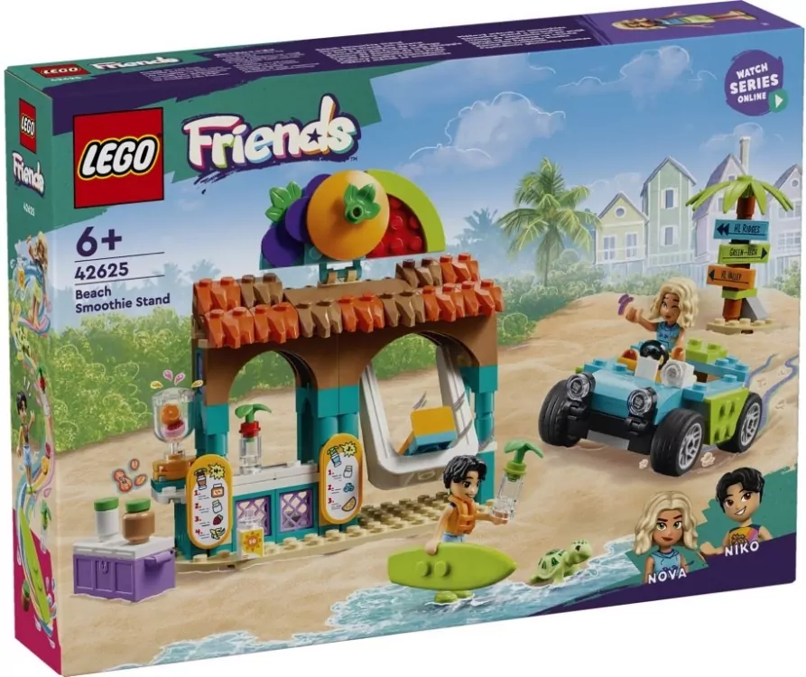LEGO® Friends. Plażowa budka z koktajlami. 42625 - tantis.pl