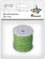 Sznurek papierowy 2mm 10m zielono-złoty - tantis.pl