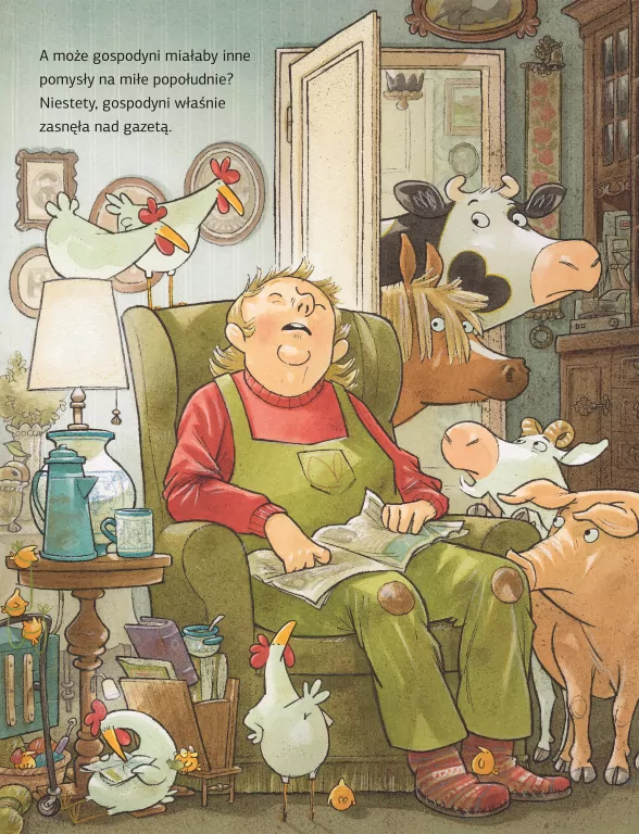 Krowa Matylda i deszcz - tantis.pl