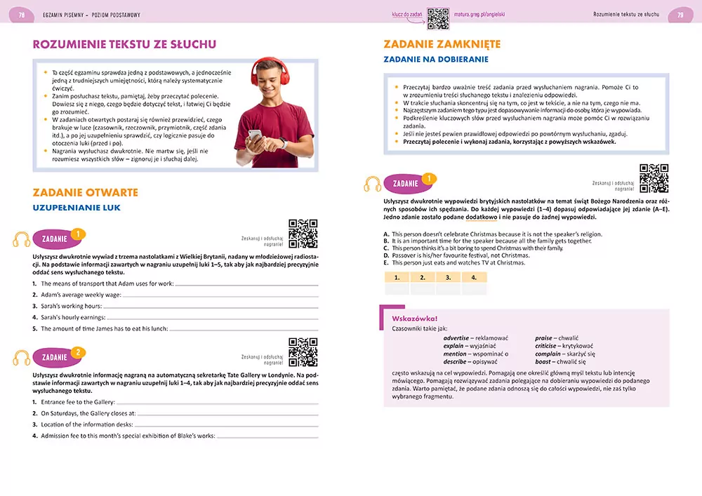 Matura 2024-2026 - Język angielski - tantis.pl