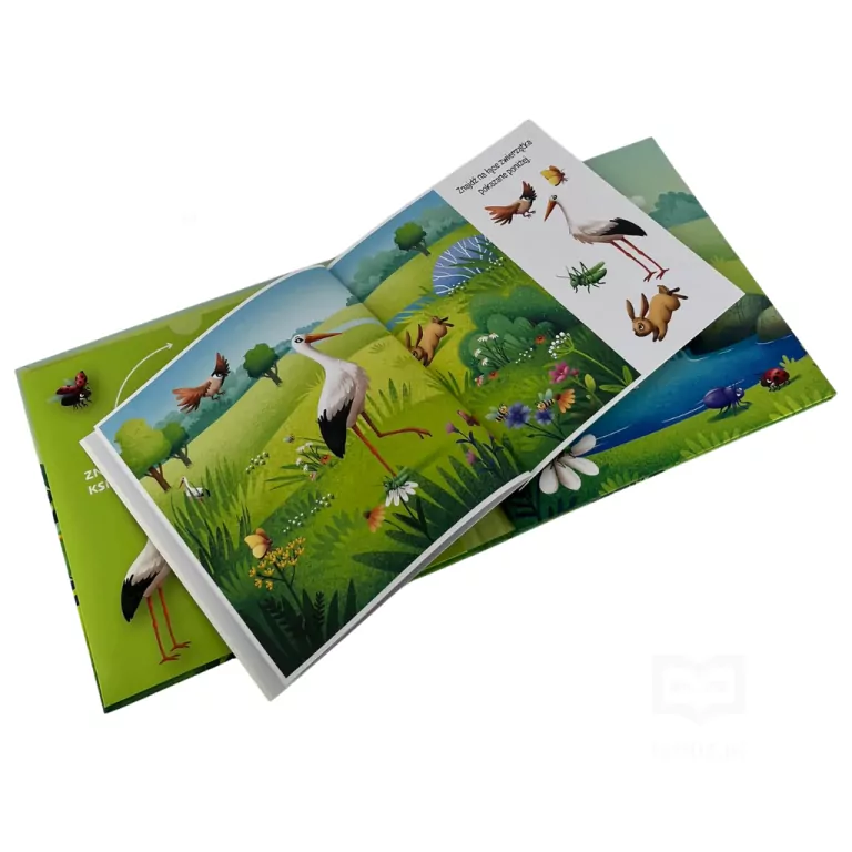 Na łące. Puzzle magnetyczne - tantis.pl