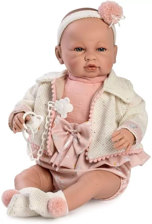 Lalka hiszpańska bobas Sara płacze i mówi 45cm - tantis.pl