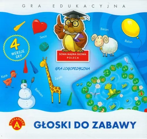 Głoski do zabawy. Gra edukacyjna - tantis.pl