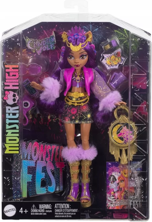 Monster High. Monster Fest Clawdeen Wolf Lalka - tantis.pl