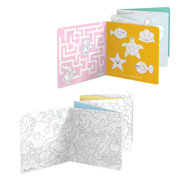 CzuCzu. Syrenki. Dłuuugie kolorowanki - tantis.pl