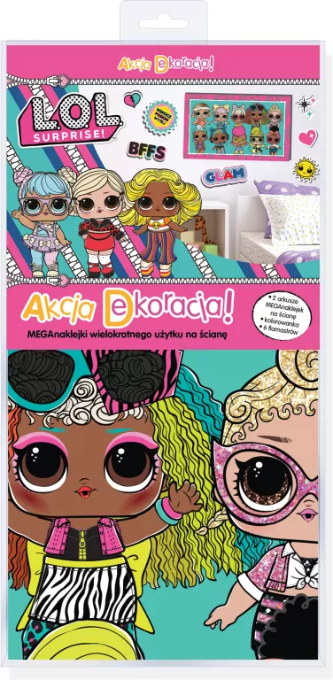 L.O.L. Surprise! Akcja Dekoracja! Nr 2 - tantis.pl