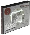 Łamigłówki metalowe 9 sztuk Steampunk zestaw szary - tantis.pl