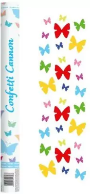 Konfetti pneumatyczne. Kolorowe motylki 60cm