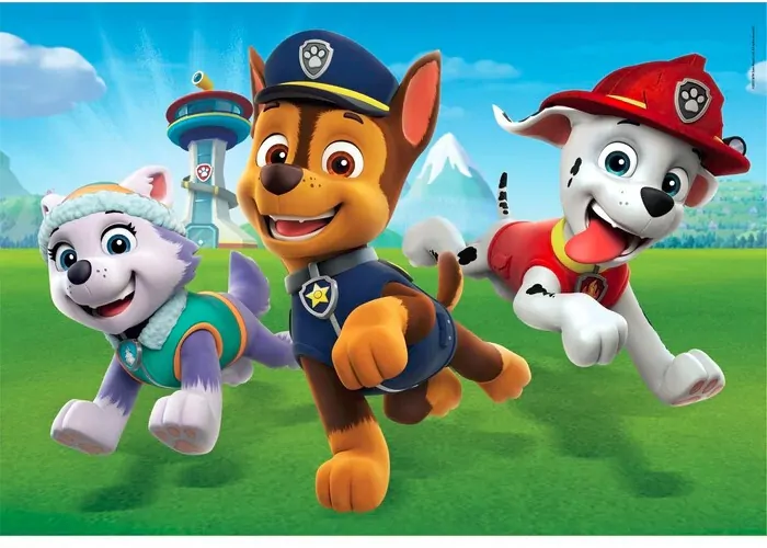 Clementoni. Puzzle 2x20. Super Kolor. Psi Patrol - tantis.pl