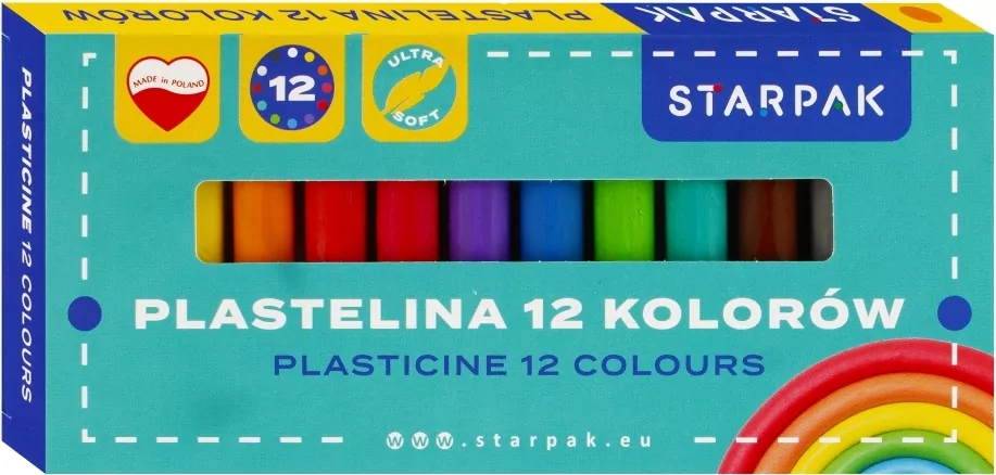 Plastelina 12 kolorów - tantis.pl