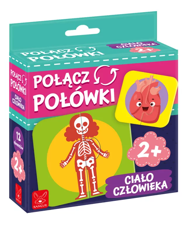 Ciało Człowieka. Połącz połówki - tantis.pl