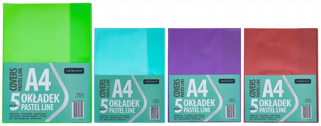 Okładka A4 Pastel Line nieregulowana - tantis.pl