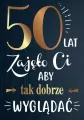 Karnet B6. 50 Urodziny - tantis.pl