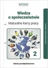 Wiedza o społeczeństwie 2. Zakres rozszerzony. Szkoły ponadpodstawowe. Maturalne karty pracy - tantis.pl