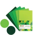 Arkusze piankowe A4. Mix Green, 5 kolorów. - tantis.pl