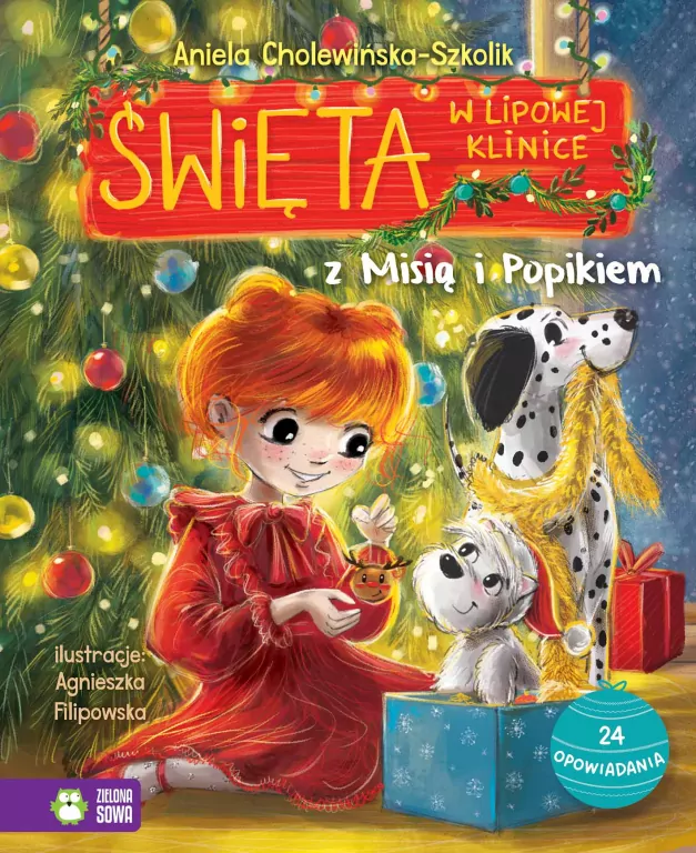 Święta w Lipowej Klinice z Misią i Popikiem. Misia i jej mali pacjenci - tantis.pl