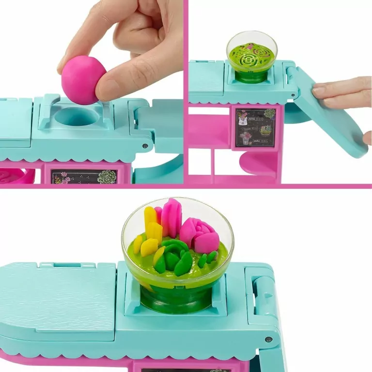 Barbie Kwiaciarnia Lalka, zestaw - tantis.pl