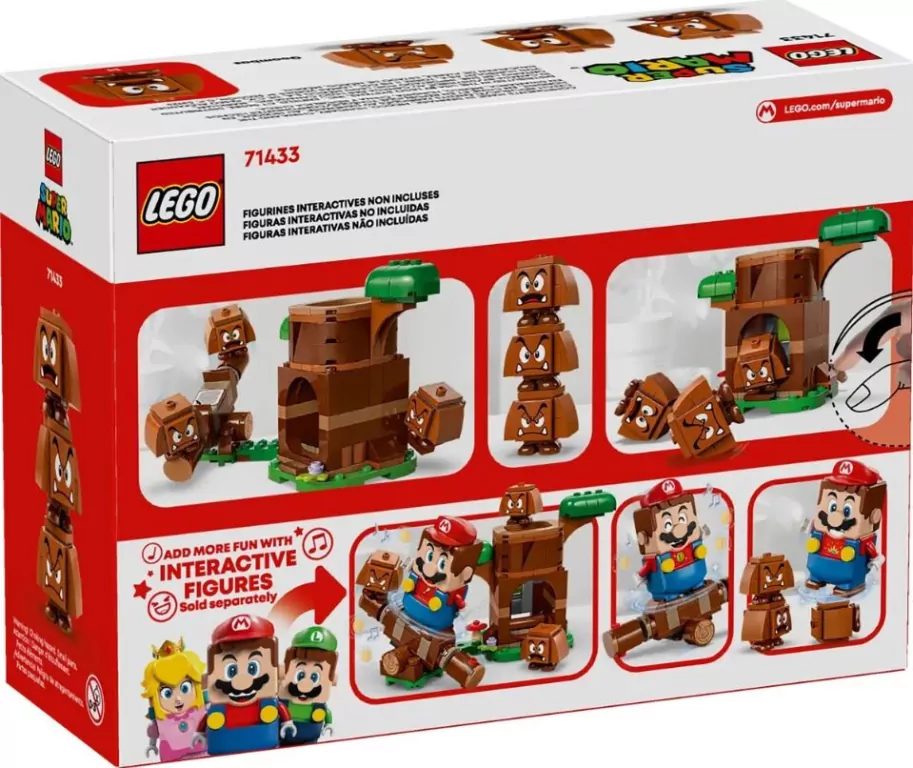 LEGO® Super Mario. Goomba i plac zabaw 71433 - tantis.pl