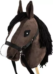 Hobby Horse Skippi. Koń na kiju gniady