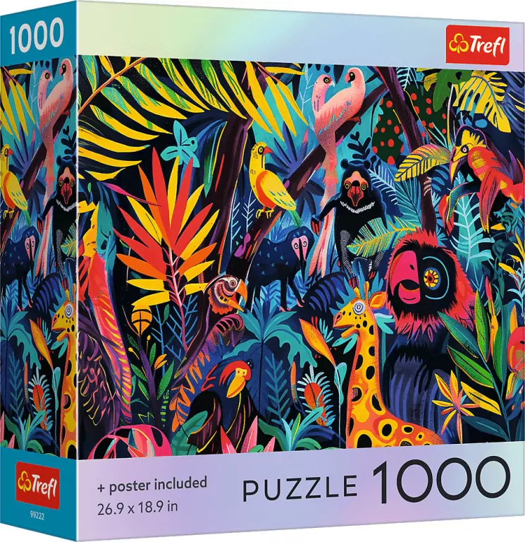 Puzzle 1000 USA Collection: In the Jungle TREFL - tantis.pl