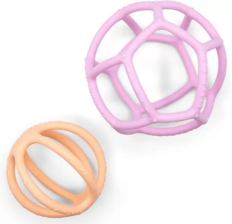 Piłki sensoryczne 2w1 Bubblegum&Peach - tantis.pl