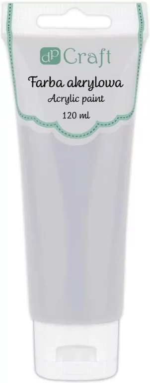 Farba akrylowa szara 120ml - tantis.pl