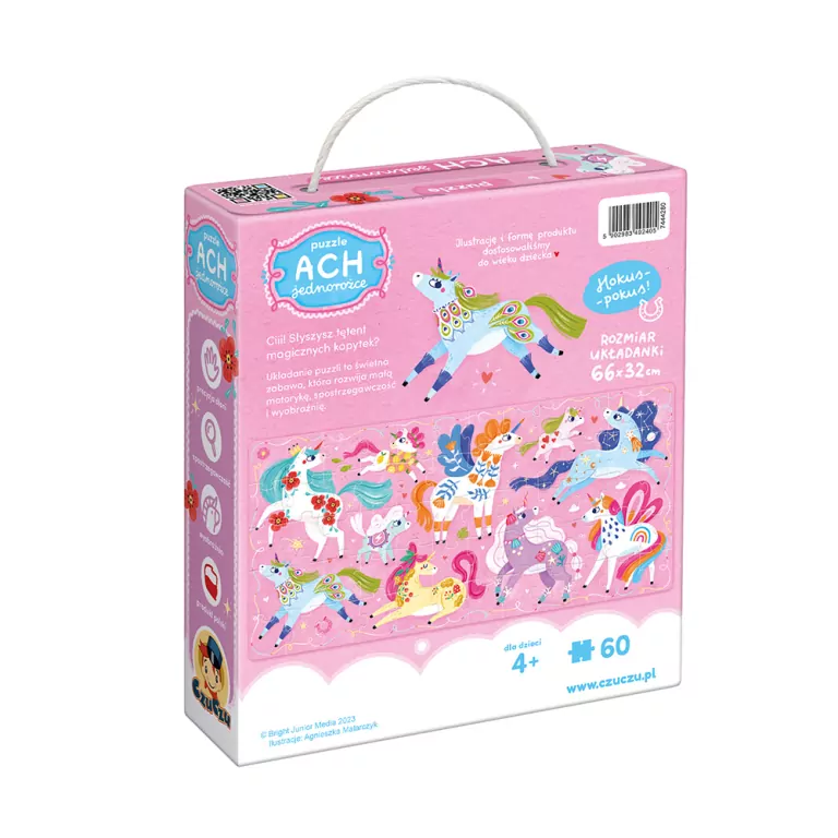CzuCzu. Puzzle. Ach Jednorożce - tantis.pl