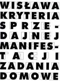 Wisława Kryteria sprzedajnej manifestacji - tantis.pl