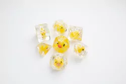 Gamegenic: Embraced Series - RPG Dice Set - Rubber Duck