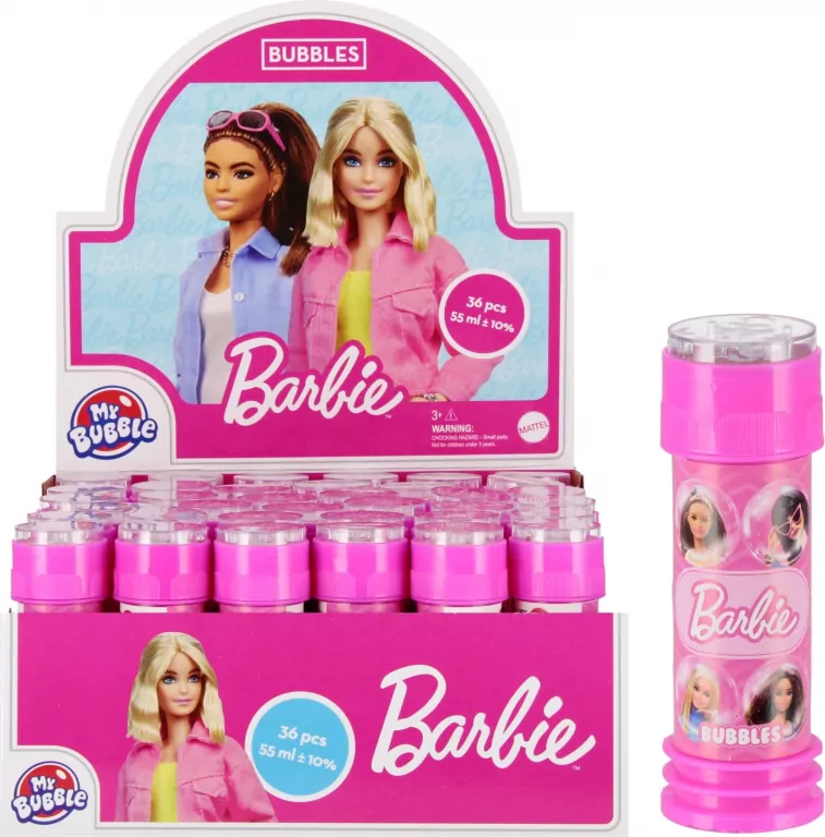 Bańki mydlane Barbie 55ml - tantis.pl