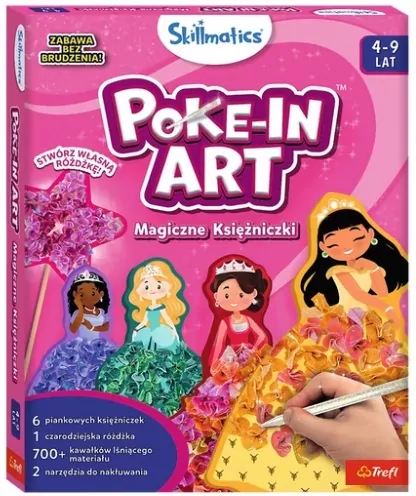 Zestaw Skillmatics Foil Fun Księżniczki TREFL - tantis.pl