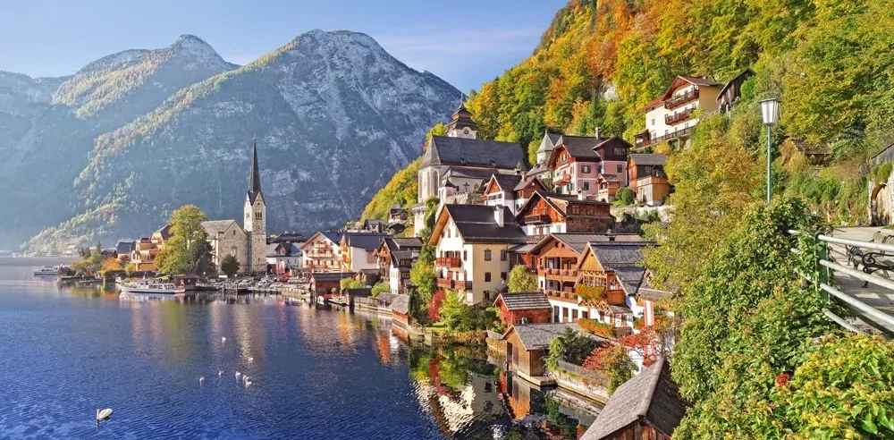 Puzzle 4000. Hallstatt, Austria. CASTORLAND 400041 - tantis.pl