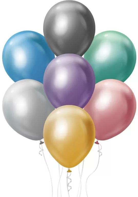 Balony Kalisan mirror mix 50szt - tantis.pl