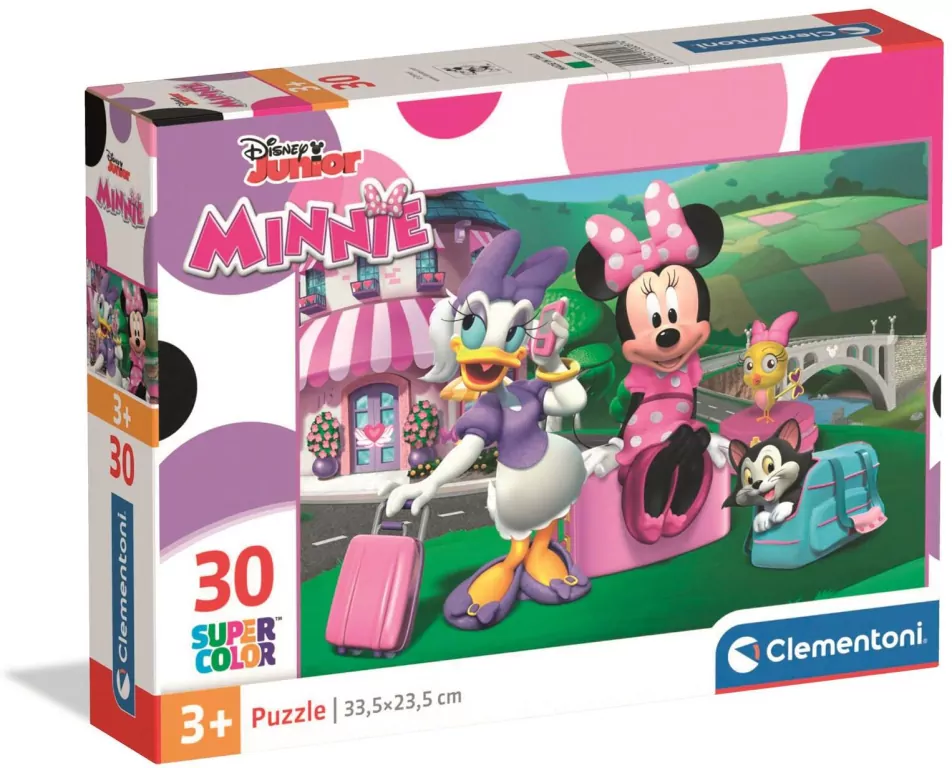Puzzle 30 Super Color. Minnie - tantis.pl