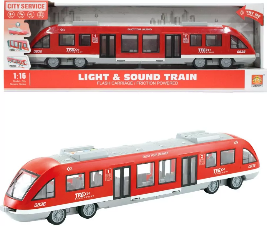 Tramwaj czerwony - tantis.pl