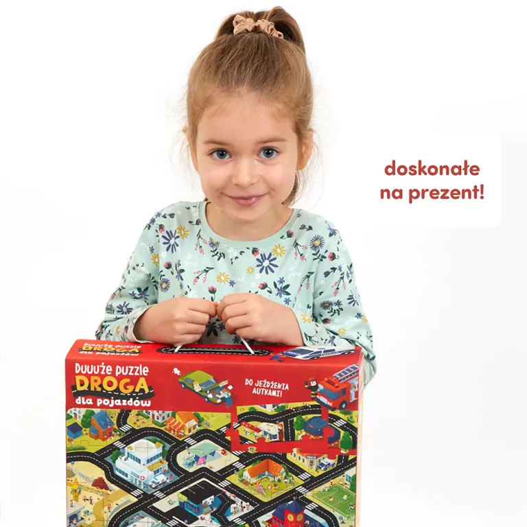 CzuCzu. Droga dla pojazdów. Duże puzzle. 3+ - tantis.pl