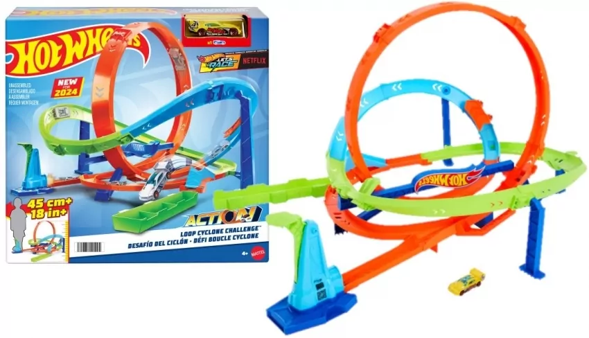 Hot Wheels Action. Zestaw Zakręcone tornado - tantis.pl