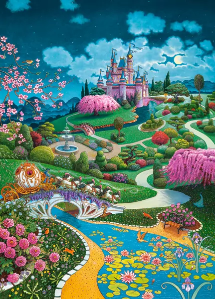 Puzzle 180 Cinderella's Castle CASTOR - tantis.pl