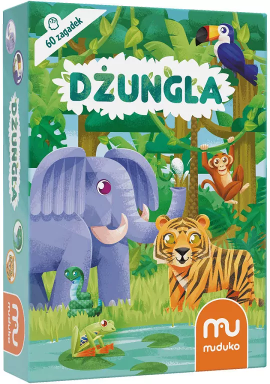 Dżungla 60 zagadek MUDUKO - tantis.pl